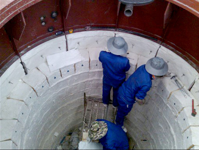 井式爐保溫陶瓷纖維模塊